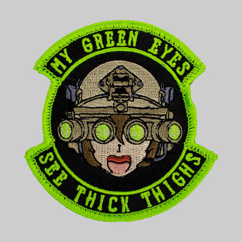 My Green Eyes See Thick Thighs